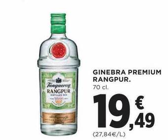 Hipercor Ginebra premium rangpur oferta