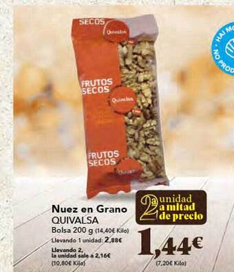Gadis Nuez en grano quivalsa oferta