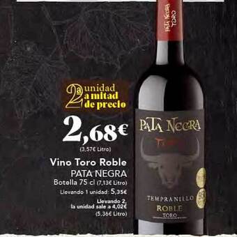 Gadis Vino toro roble pata negra oferta