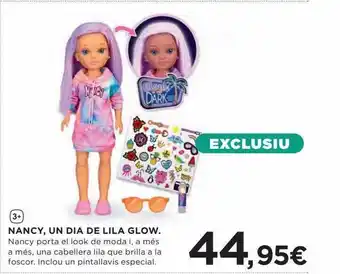 Hipercor Nancy, un dia de lila glow oferta