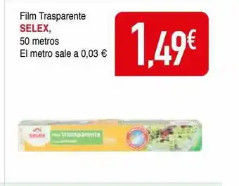 Film transparente selex