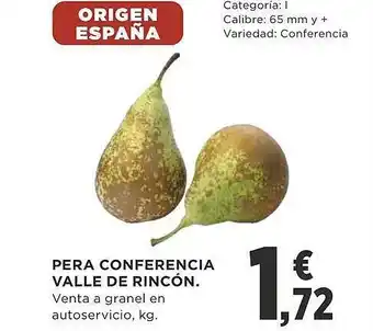 Supercor Pera conferencia valle de rincón oferta