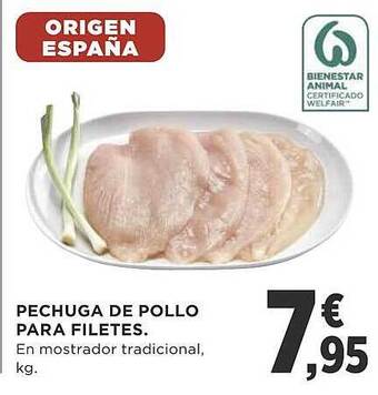 Supercor Pechuga de pollo para filetes oferta