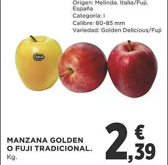 Supercor Manzana golden o fuji tradicional oferta