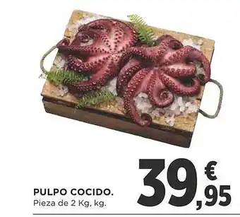 Supercor Pulpo cocido pieza oferta