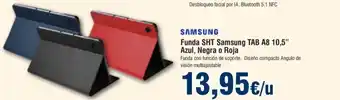 FROIZ Funda SHT Samsung Tab A8 10.5" Azul, Negra o Roja oferta
