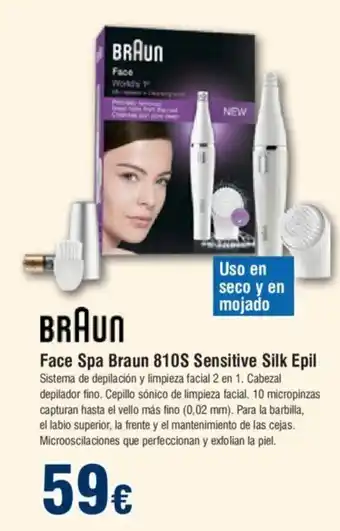 FROIZ Face Spa Braun 810S Sensitive Silk Epil oferta