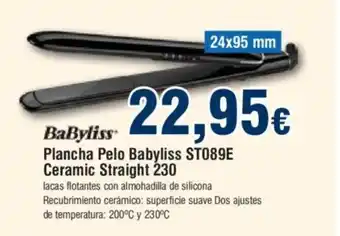 FROIZ Plancha Pelo Babyliss ST089E Ceramic Straight 230 oferta