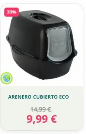 Verdecora 33% b arenero cubierto eco 14,99 € 9,99 € oferta