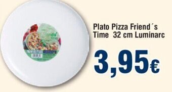 FROIZ Plato Pizza Friend's Time 32 cm. Luminarc oferta