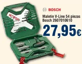FROIZ Maletin V-Line 54 PiezAS bOSCH 2607010610 oferta