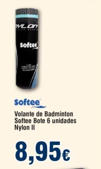 FROIZ Volante de Badminton Softee Bote 6 Unidades Nylon II oferta
