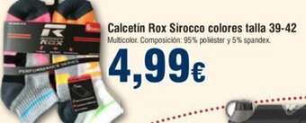 FROIZ Calcetín Rox Sirocco Colores Talla 39-42 oferta
