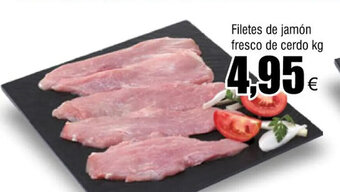FROIZ Filetes De Jamón Fresco De Cerdo kg. oferta