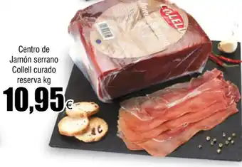 FROIZ Centro de Jamón Serrano Collell Curado Reserva kg. oferta