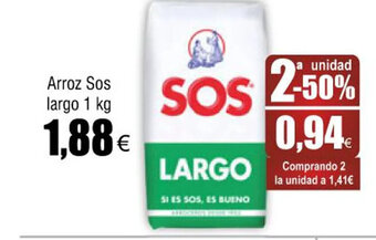 FROIZ Arroz Sos Largo 1 kg, oferta