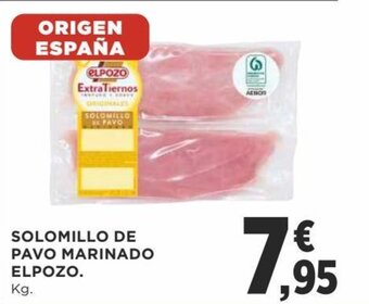 Supercor Exprés Solomillo De Pavo Marinado Elpozo oferta