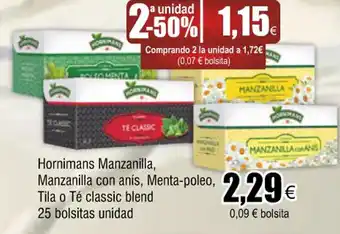 FROIZ Hornimans manzanilla oferta