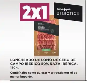 Supercor Exprés Loncheado De Lomo De Cebo De Campo Ibérico 50% Raza Ibérico oferta