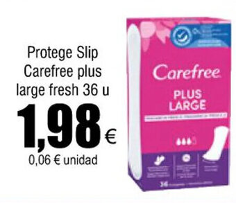 FROIZ Protege slip carefree plus large fresh 36 u oferta