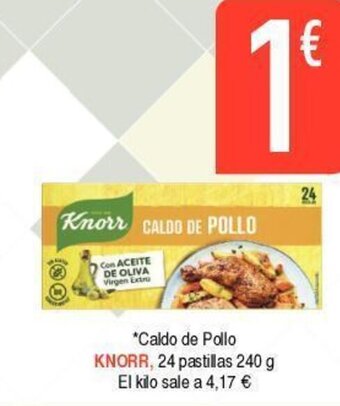 Masymas Caldo de pollo knorr oferta