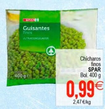 Plenus Supermercados Chicharos Finos Spar Bol. 400 g oferta