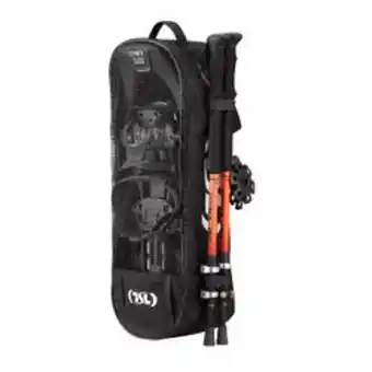 Decathlon Pack raquetas de nieve tamiz grande - tsl 2.28 3hike negro - bastones hike alum oferta