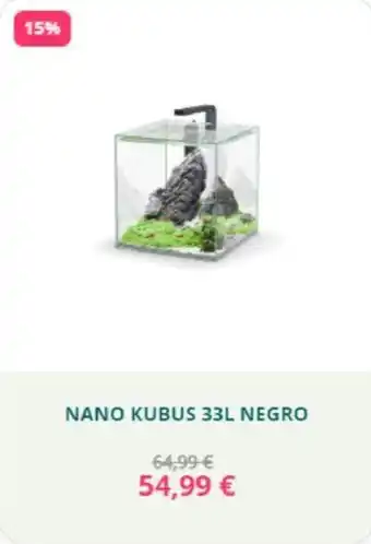 Nano kubus 33L negro