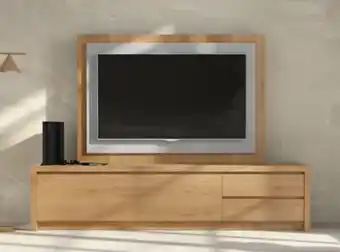 Hipermueble Mueble tv con panel giratorio. modelo kira oferta