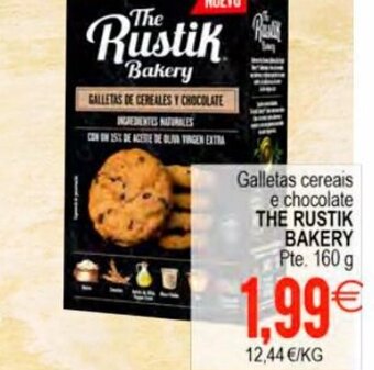 Plenus Supermercados Galletas Cereais E Chocolate The Rustik Bakery oferta
