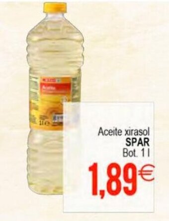 Plenus Supermercados Aceite Xirasol Spar oferta