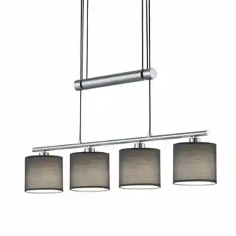 Lúzete Lámpara de techo 4 luces olivia gris oferta