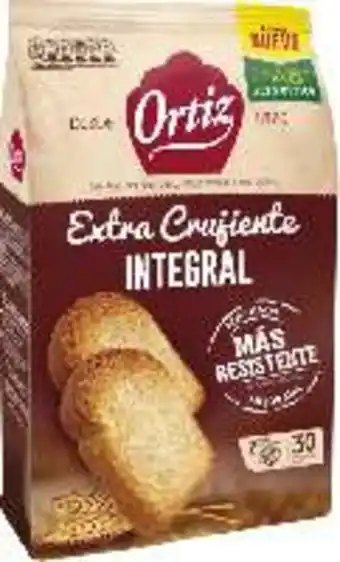 FROIZ Pan tostado ortiz integral 30 rebanadas 270 g oferta