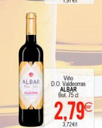 Plenus Supermercados Viño D.O. Valdeorras Albar oferta
