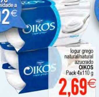 Plenus Supermercados Logur Grego Natural/Natural Azucrado Oikos oferta