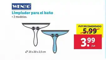 Lidl Wenko limpiador para el baño oferta