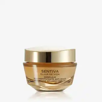 Crema antiedad rostro y cuello elixir de vida sentiva