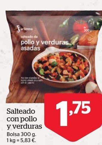 La Sirena Salteado de verduras oferta