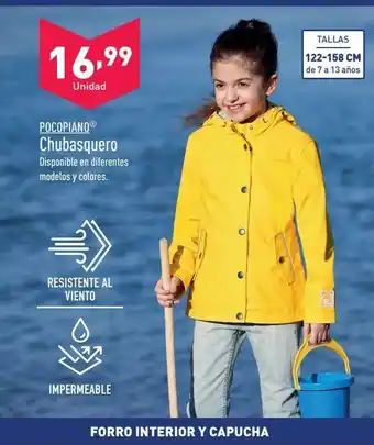 ALDI Chubasquero pocopiano oferta