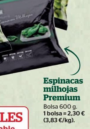 La Sirena Espinacas premium oferta