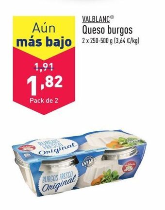 ALDI Queso fresco oferta