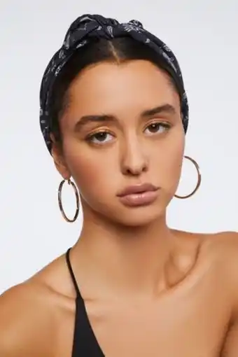 Forever 21 Knotted bandana headwrap oferta