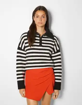 Bershka Skort pareo frunce oferta