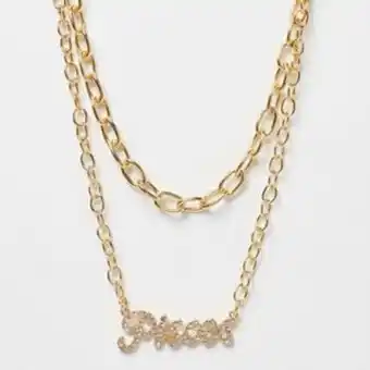 Snipes Diamond zodiac golden necklace pisces oferta