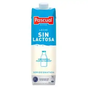 Plenus Supermercados Leche semidesnatada sin lactosa brik 1l oferta
