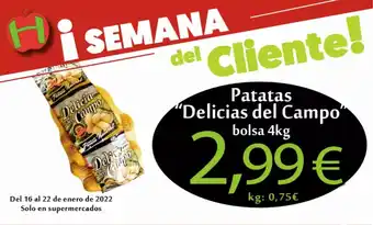 Hiper Usera Patatas "Delicias del Campo" oferta