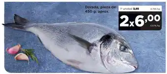 Alimerka Dorada, Pieza De 450g, Aprox oferta