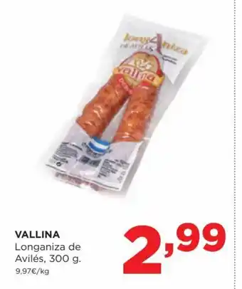Alimerka Longaniza de Avilés, 300g oferta
