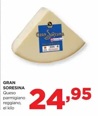 Alimerka Queso Parmigiano Reggiano, el kilo oferta