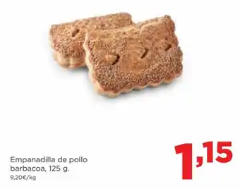 Alimerka Empanadilla de Pollo Barbacoa, 125g oferta